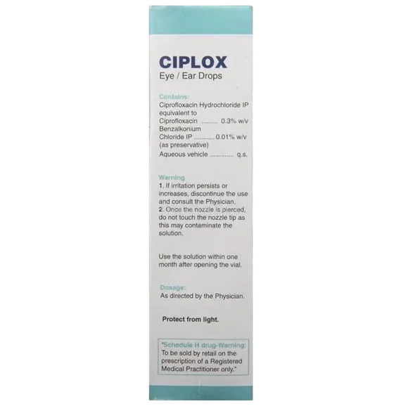 ciplox eye/ear drops 10 ml